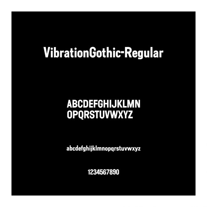 VibrationGothic-Regular