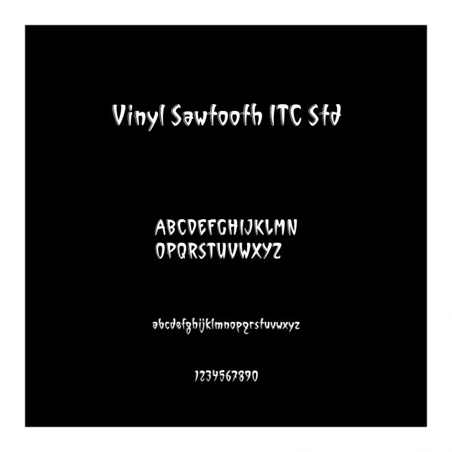 Vinyl Sawtooth ITC Std