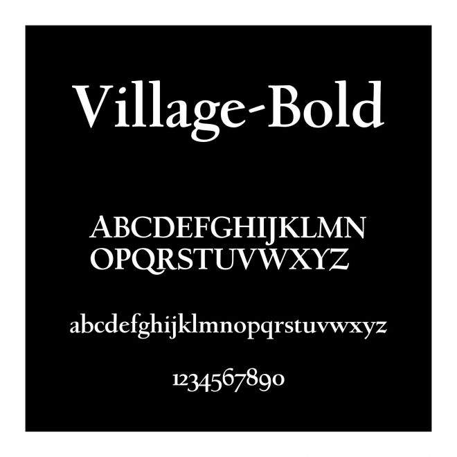 Village-Bold