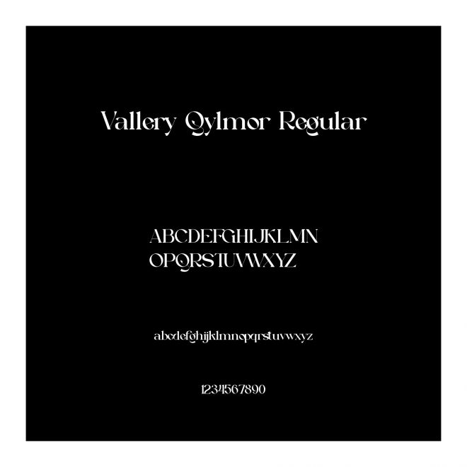 Vallery Qylmor Regular