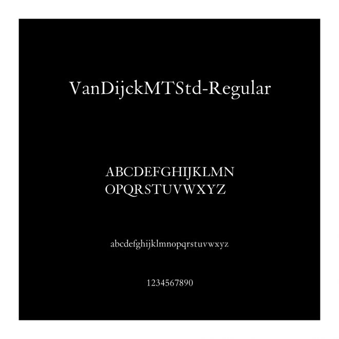 VanDijckMTStd-Regular