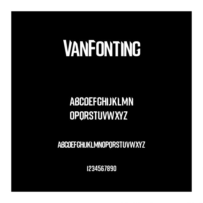 VanFonting