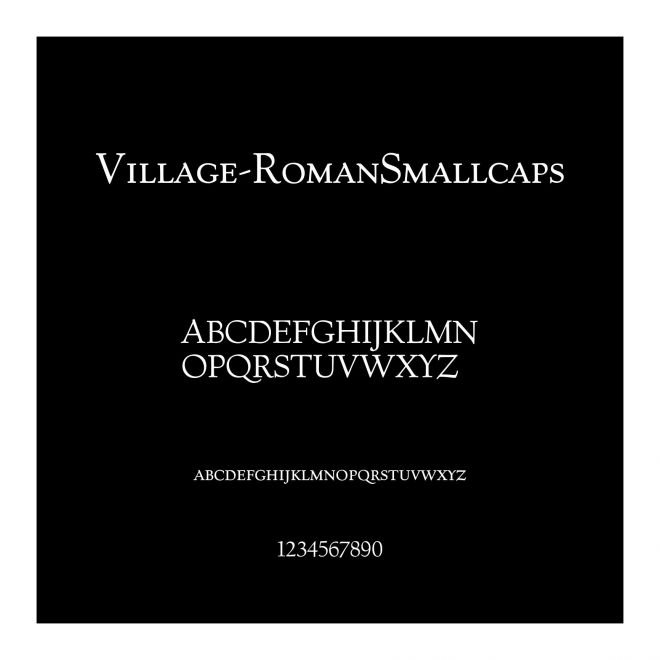 Village-RomanSmallcaps
