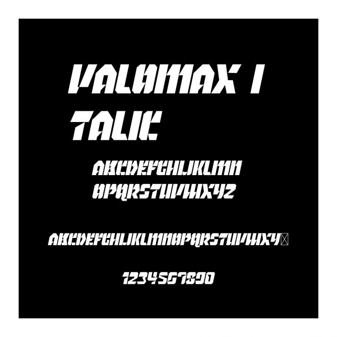 Valomax Italic