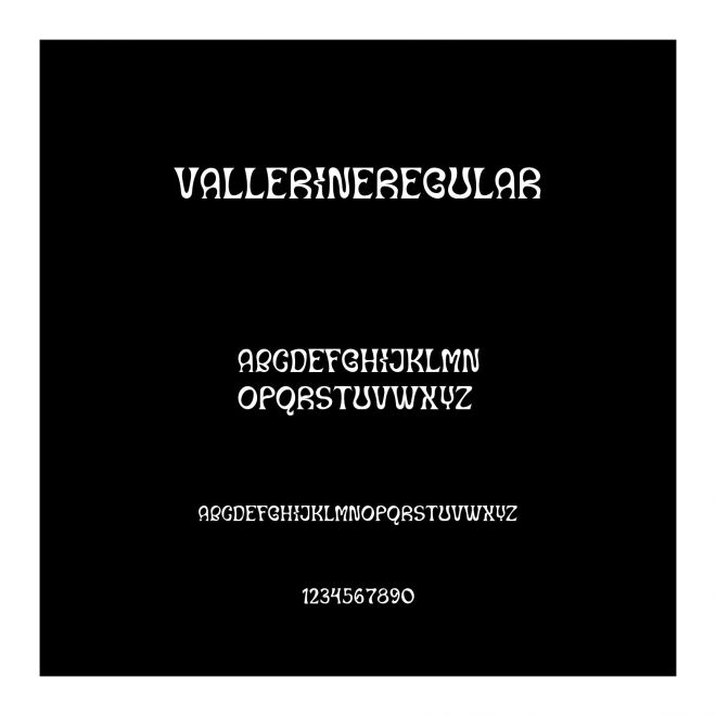 VallerineRegular