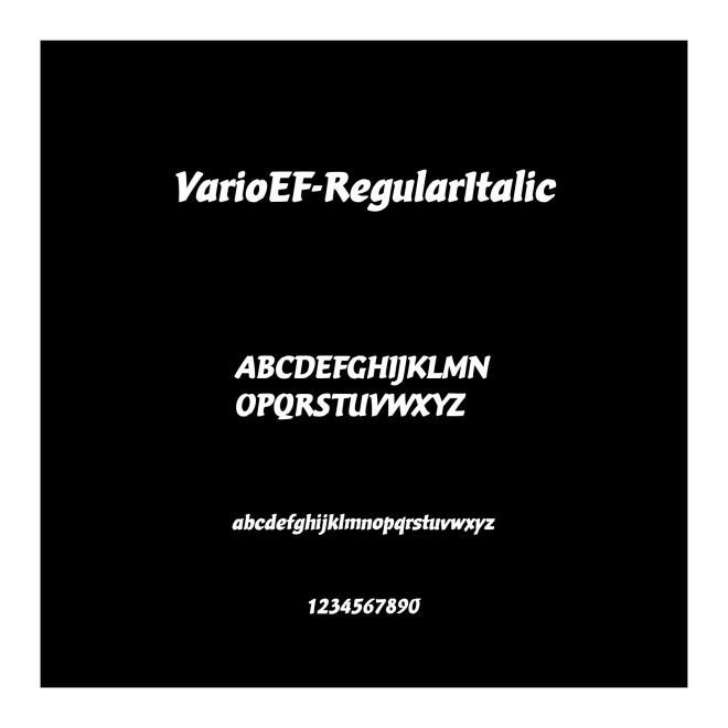 VarioEF-RegularItalic