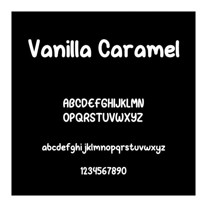 Vanilla Caramel