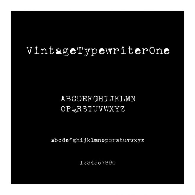 VintageTypewriterOne