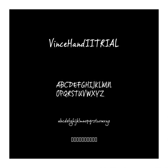 VinceHandIITRIAL