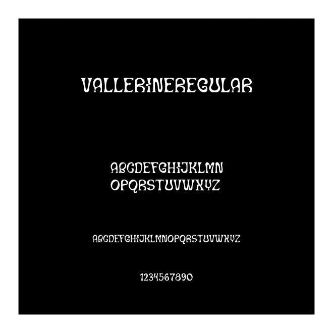 VallerineRegular
