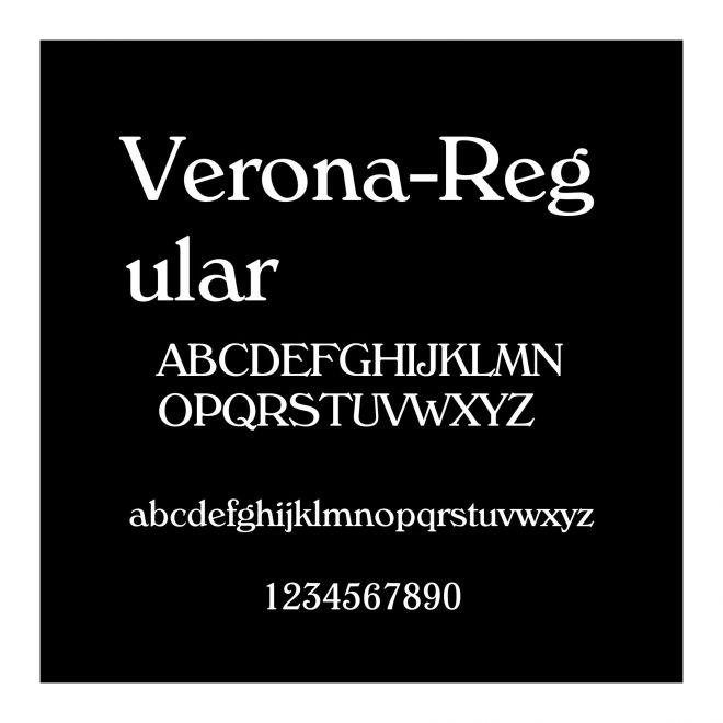 Verona-Regular