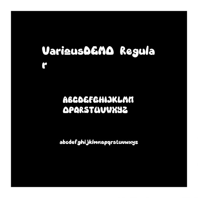 VariousDEMO-Regular