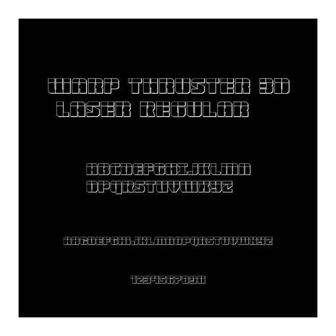 Warp Thruster 3D Laser Regular