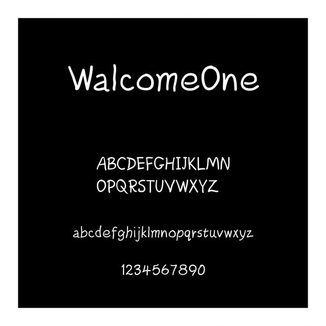 WalcomeOne