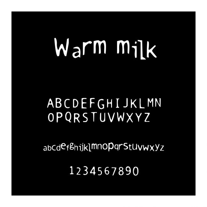 Warm milk