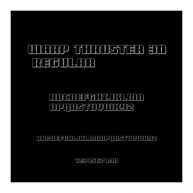 Warp Thruster 3D Regular