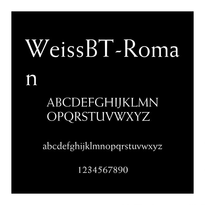 WeissBT-Roman