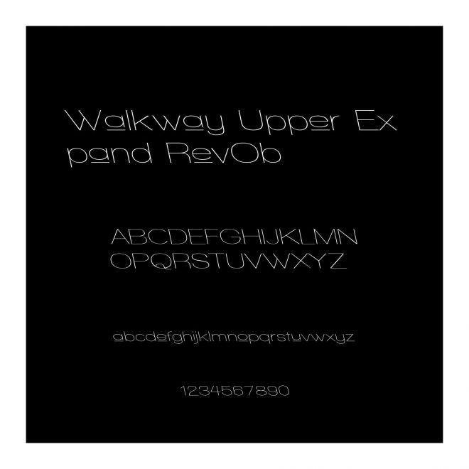Walkway Upper Expand RevOb