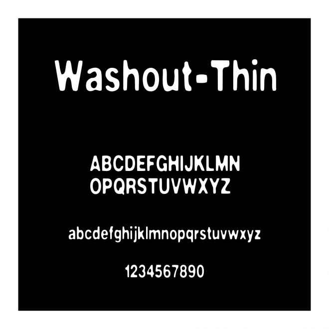 Washout-Thin