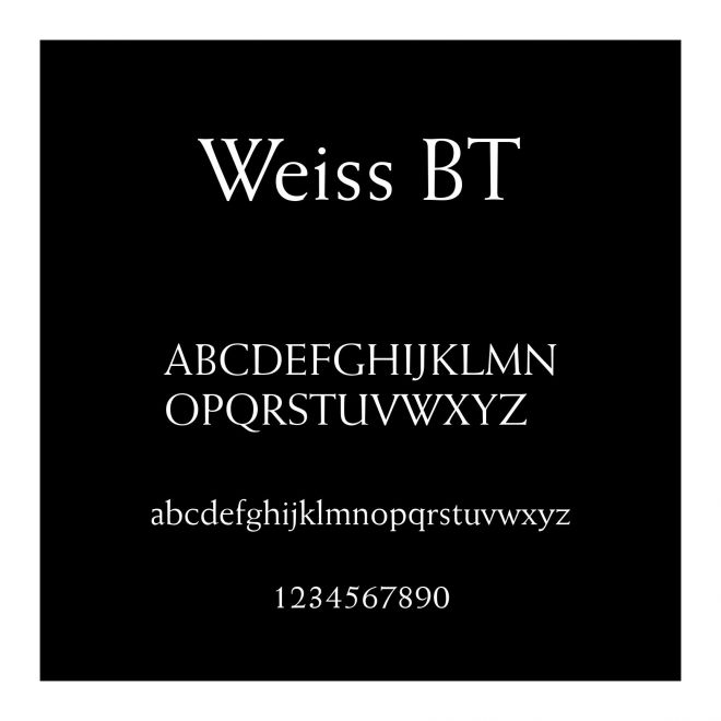 Weiss BT