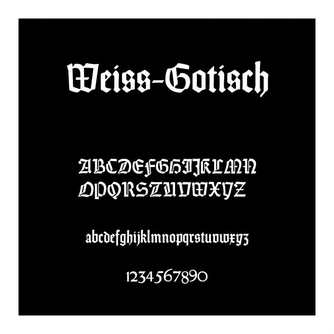 Weiss-Gotisch