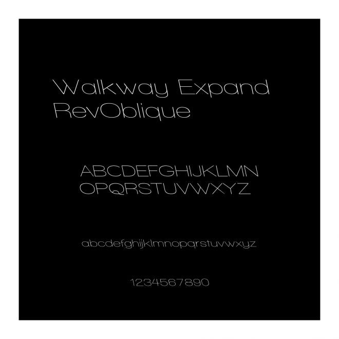 Walkway Expand RevOblique