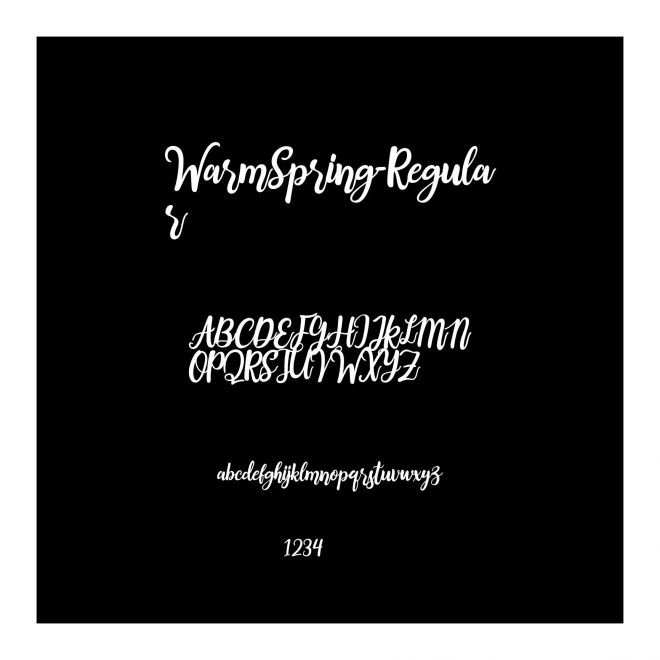WarmSpring-Regular