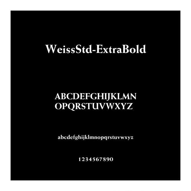 WeissStd-ExtraBold