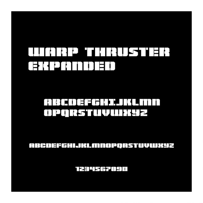 Warp Thruster Expanded