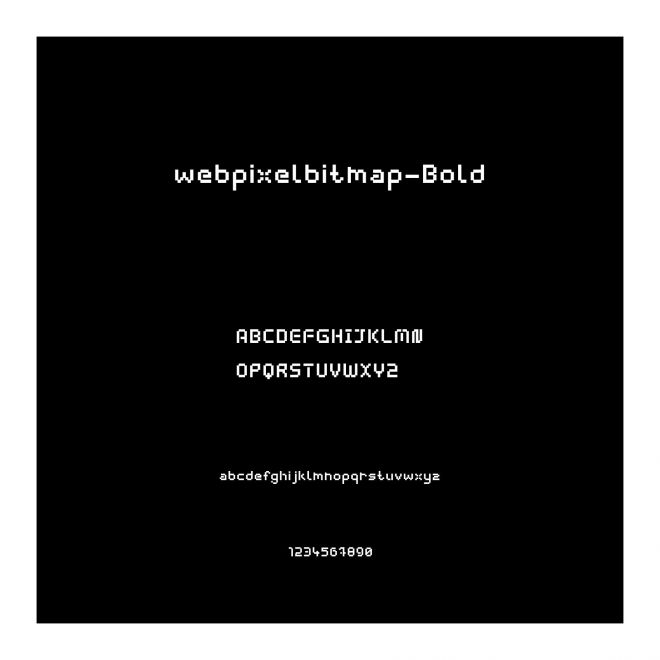 webpixelbitmap-Bold