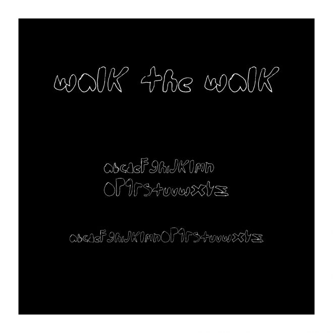 walk the walk
