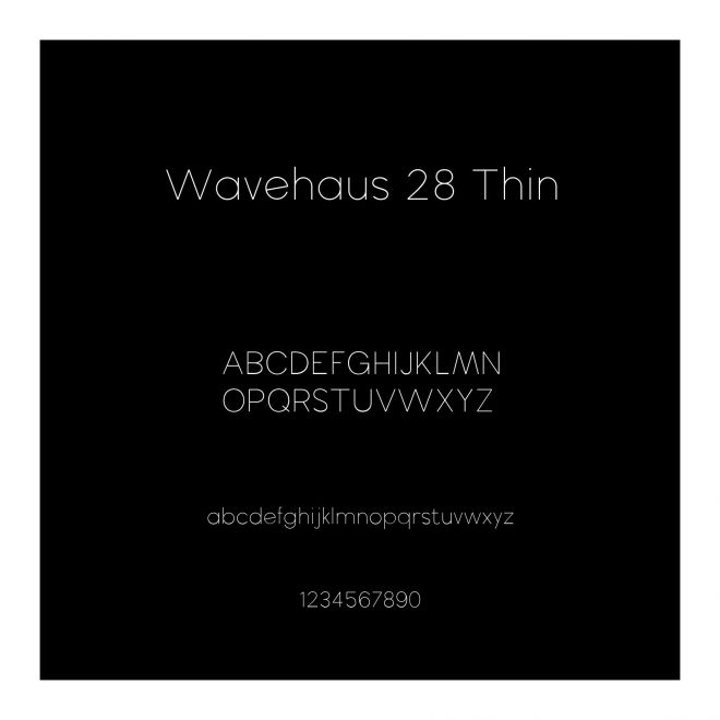 Wavehaus 28 Thin