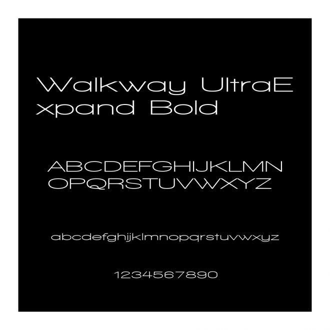 Walkway UltraExpand Bold
