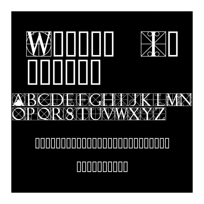 Walrod Initials