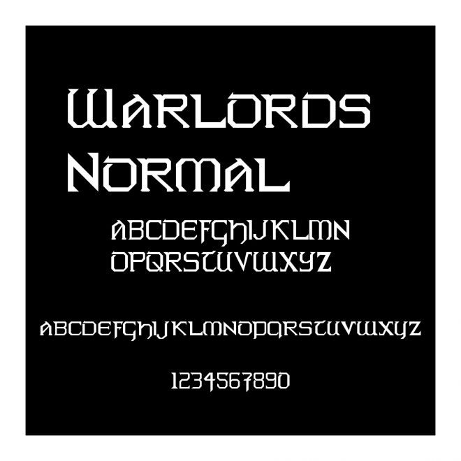 Warlords Normal