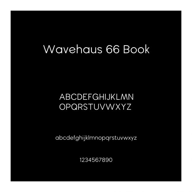 Wavehaus 66 Book