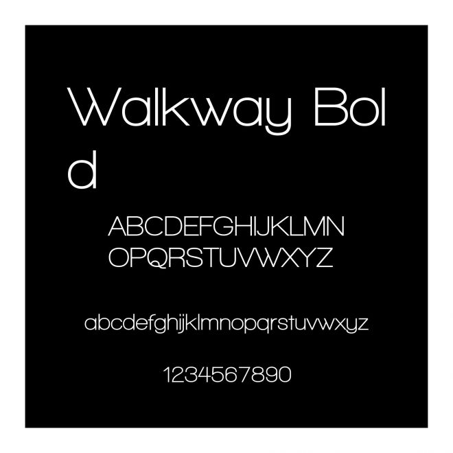 Walkway Bold