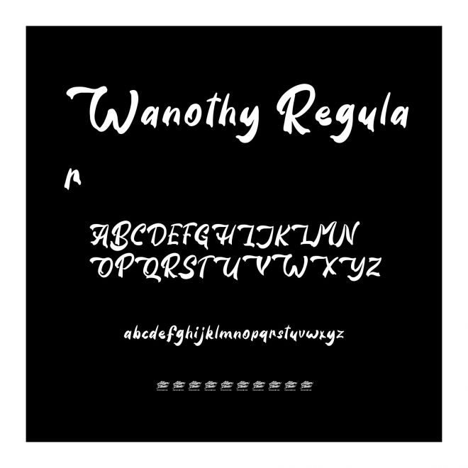 Wanothy Regular