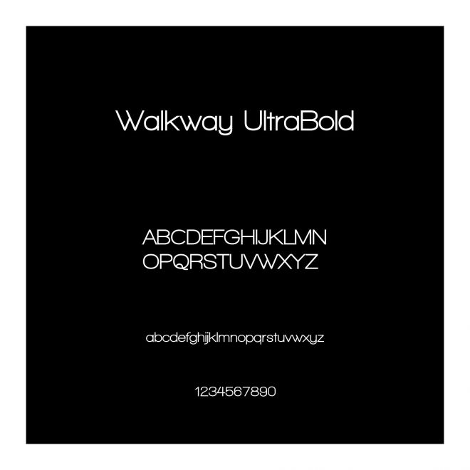 Walkway UltraBold