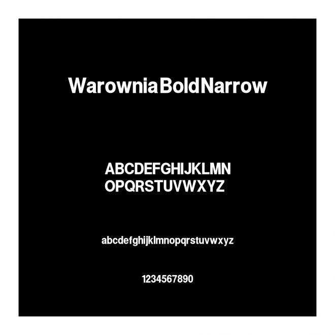 Warownia Bold Narrow