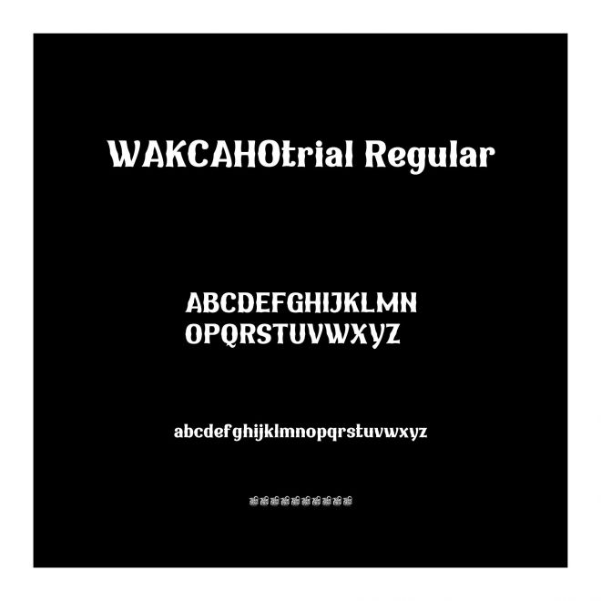 WAKCAHOtrial Regular