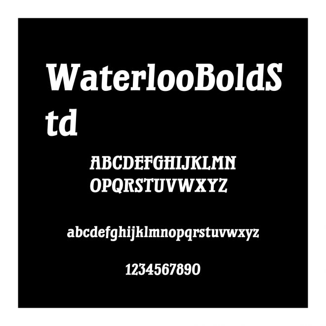 WaterlooBoldStd