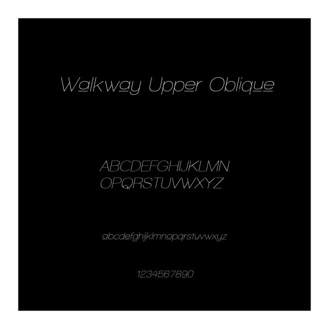 Walkway Upper Oblique