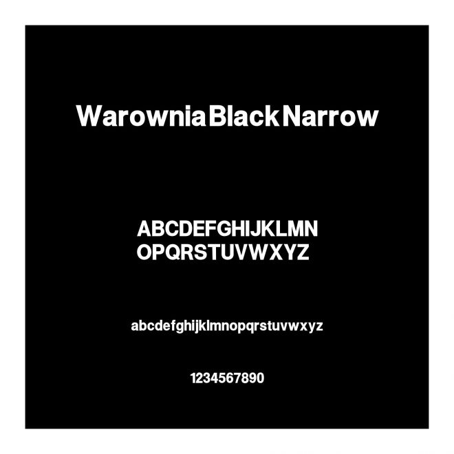 Warownia Black Narrow