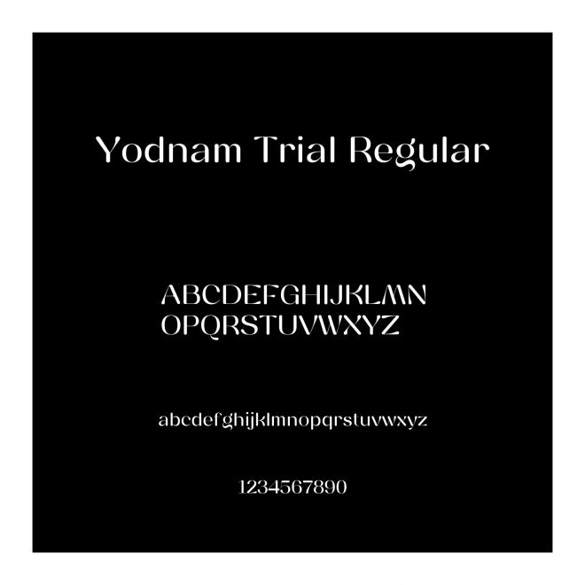 Yodnam Trial Regular