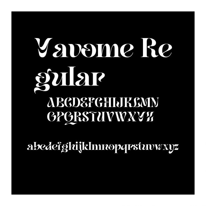 Yavome Regular