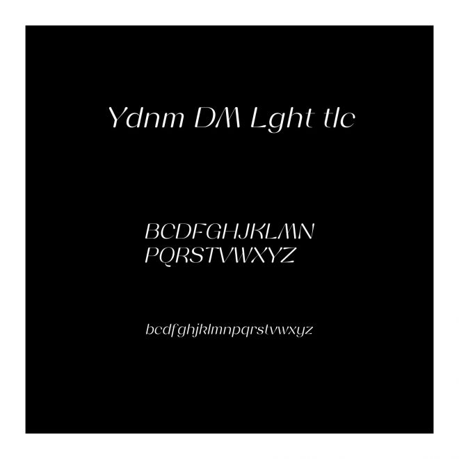 Yodnam DEMO Light Italic