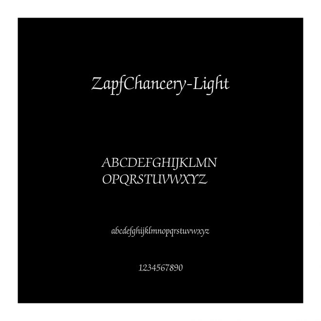 ZapfChancery-Light