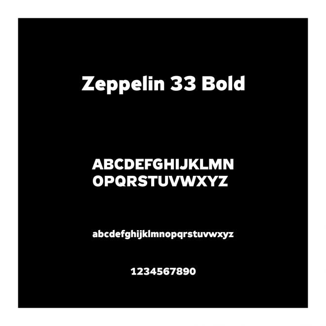 Zeppelin 33 Bold