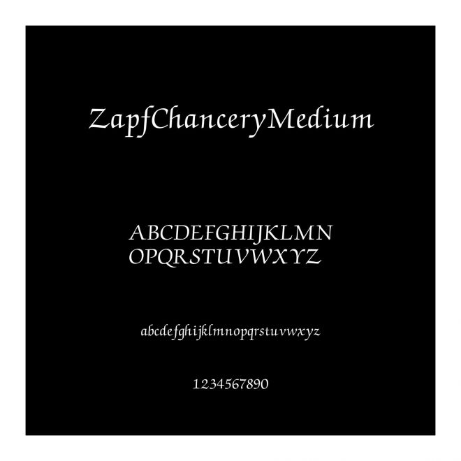 ZapfChanceryMedium